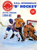 Durham Huskies 1984-85 program cover