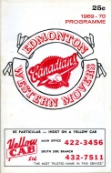 Edmonton Western Movers 1969-70 program cover