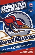 Edmonton Roadrunners 2004-05 program cover