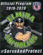Elmira Enforcers 2019-20 program cover