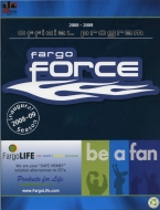 Fargo Force 2008-09 program cover