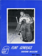 Flint Generals 1970-71 program cover