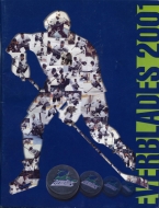 Florida Everblades 2000-01 program cover