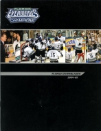 Florida Everblades 2004-05 program cover