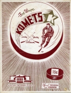 Fort Wayne Komets 1952-53 program cover