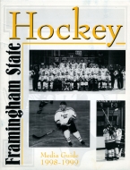 Framingham State College 1998-99 program cover