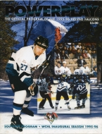Fresno Falcons 1995-96 program cover