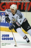 Grand Rapids Griffins 2001-02 program cover