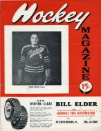 Grand Rapids Rockets 1953-54 program cover