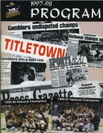 Green Bay Gamblers 1997-98 program cover