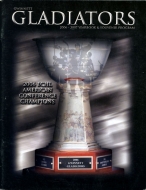 Atlanta Gladiators 2006-07 program cover