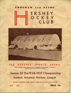 Hershey Bears 1936-37 program cover