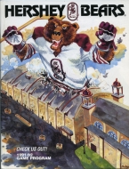 Hershey Bears 1991-92 program cover