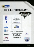 Hull Stingrays 2007-08 program cover