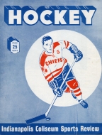 Indianapolis Chiefs 1956-57 program cover