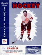 Indianapolis Chiefs 1957-58 program cover