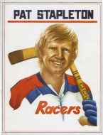 Indianapolis Racers 1975-76 program cover