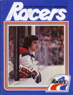 Indianapolis Racers 1977-78 program cover