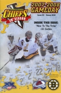 Johnstown Chiefs 2007-08 program cover