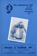 Johnstown Jets 1959-60 program cover
