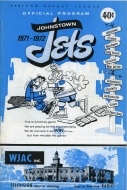 Johnstown Jets 1971-72 program cover