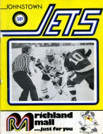 Johnstown Jets 1974-75 program cover