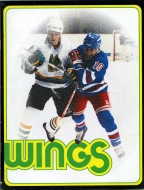 Kalamazoo Wings 1989-90 program cover