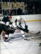 Kalamazoo Wings 1992-93 program cover
