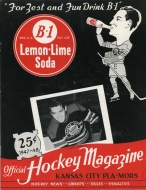 Kansas City Pla-Mors 1947-48 program cover