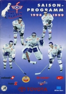 Kloten HC 1998-99 program cover