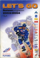 Kloten HC 2003-04 program cover