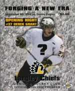 Langley Chiefs 2008-09 program cover