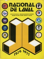 Laval National 1976-77 program cover