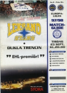 Leksands IF 1997-98 program cover