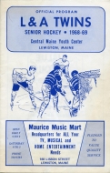 Lewiston Twins 1968-69 program cover