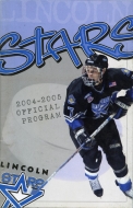 Lincoln Stars 2004-05 program cover