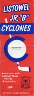 Listowel Cyclones 1981-82 program cover