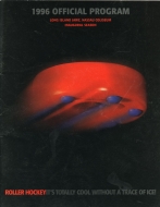Long Island Jawz 1995-96 program cover