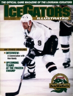 Louisiana IceGators 1996-97 program cover