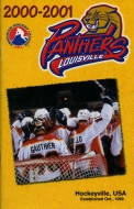 Louisville Panthers 2000-01 program cover