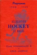 Magog Volants 1948-49 program cover