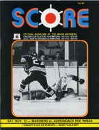 Maine Mariners 1979-80 program cover