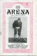Maple Athletic Association 1923-24 program cover