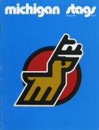 Baltimore Blades 1974-75 program cover