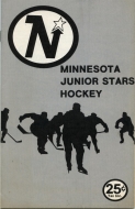 Minnesota Junior Stars 1973-74 program cover