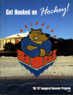 Mississippi Sea Wolves 1996-97 program cover