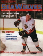 Mississippi Sea Wolves 1997-98 program cover