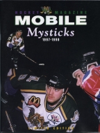 Mobile Mysticks 1997-98 program cover