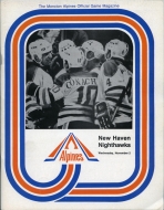 Moncton Alpines 1983-84 program cover