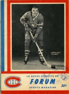 Montreal Canadiens 1963-64 program cover